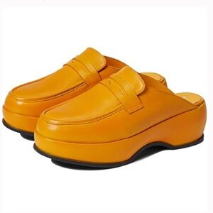 Winston Platform Loafer Mule